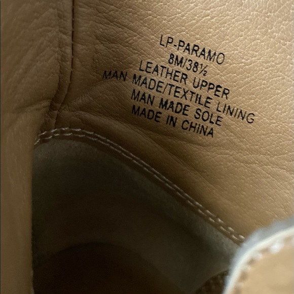 Lucky Brand Taupe Size 8M Nubuck Leather Booties - Picture 15 of 16